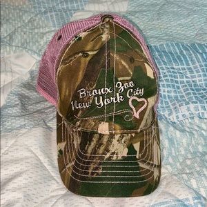 Bronx Zoo Camo women’s baseball cap